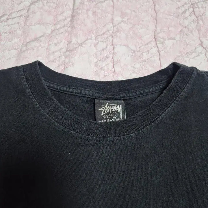 [BUNJANG] Stussy Authentic T-Shirt Black L / 정품 스투시 반팔티 100-L 블랙