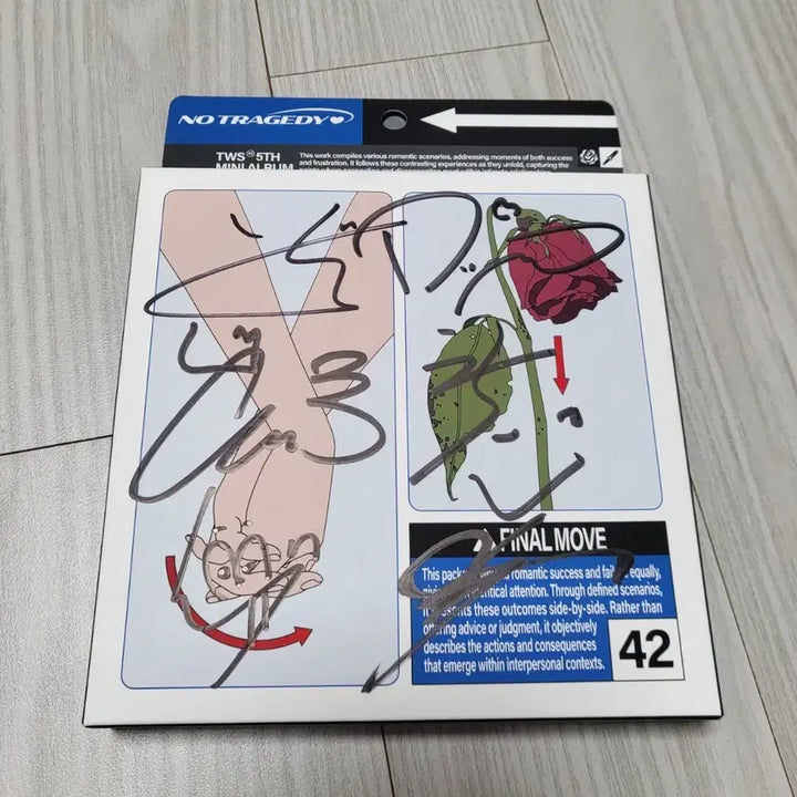 [BUNJANG] TWS No Tragedy Signed Album / 투어스 NO TRAGEDY 친필 사인 앨범 TWS
