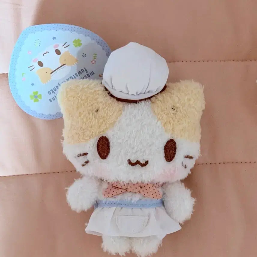 [BUNJANG] Sanrio Marshmallow Spins Charm - Cooking Maid / (새상품) 산리오 마슈마로 스핀즈 키링 쿠킹메이드