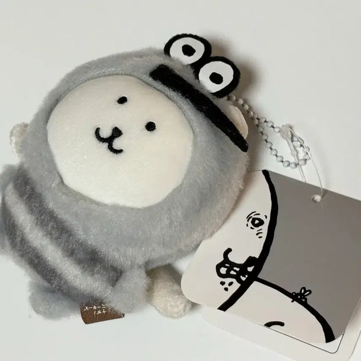 [BUNJANG] Nagano Nodding Bear (Mosquito Bear) Keyring Plush (Used) / 나가노 농담곰(모기곰) 키링 인형 (사용품)