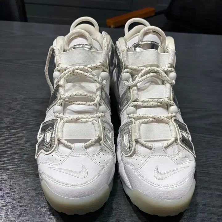 [BUNJANG] Nike Air More Uptempo Chrome White (W 275 / M 270) / 나이키 업템포 크롬화이트 275