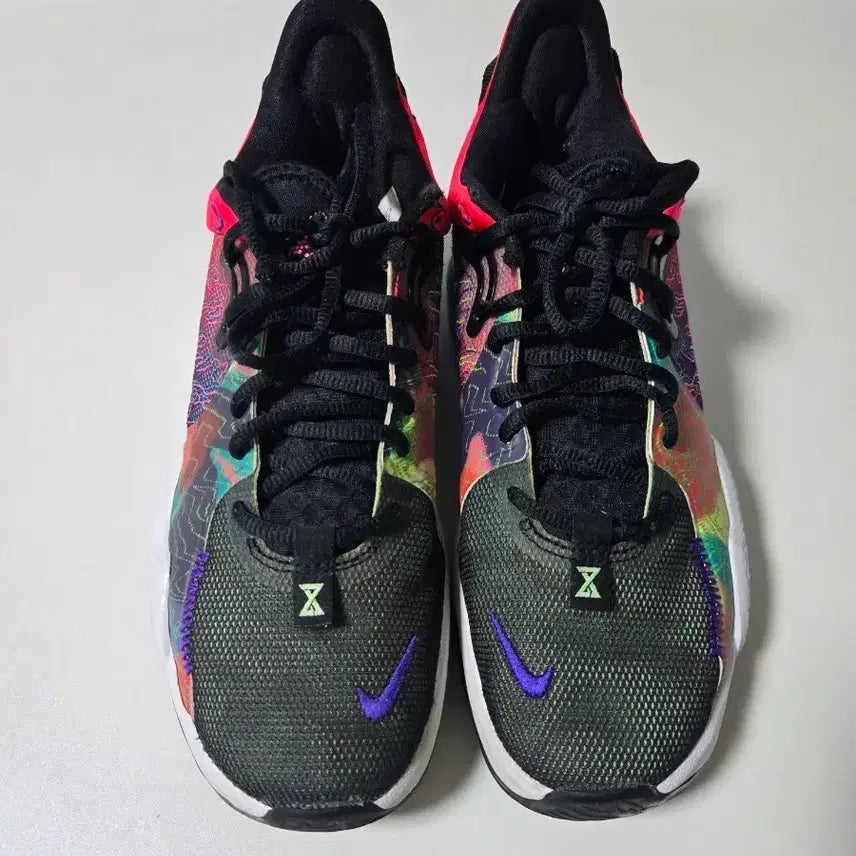 [BUNJANG] Nike PG 5 Multicolor Basketball Shoes / 나이키 PG 5  멀티컬러 255