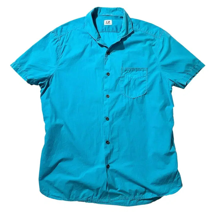 [BUNJANG] CP Company Short Sleeve Shirt Size 100 / [100,매장판] CP컴퍼니 반팔 셔츠