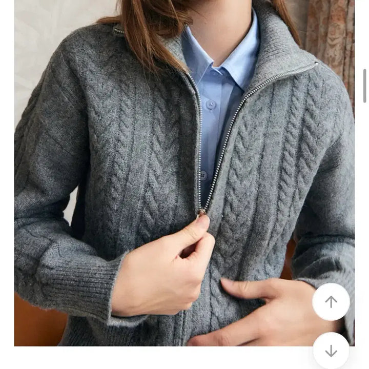 [BUNJANG] MIXXO Basic Semi Oversized Fit Shirt Blue S / 미쏘 베이직 세미 오버핏 셔츠 블루 S