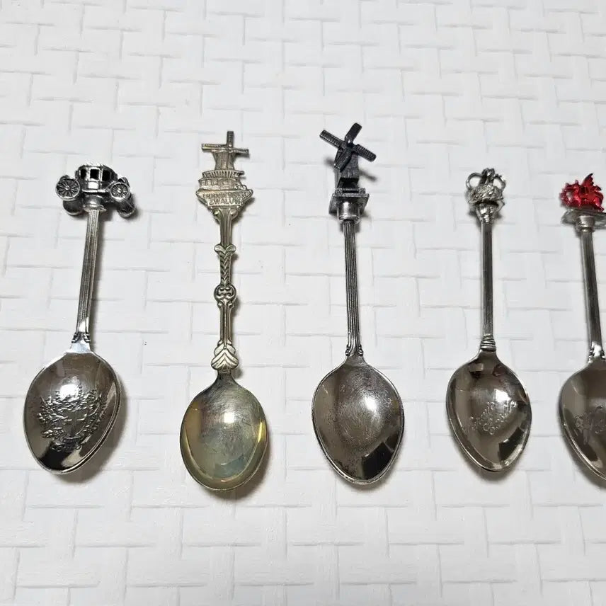 [BUNJANG] Vintage Collectible Teaspoons / 빈티지 수집용 티스푼