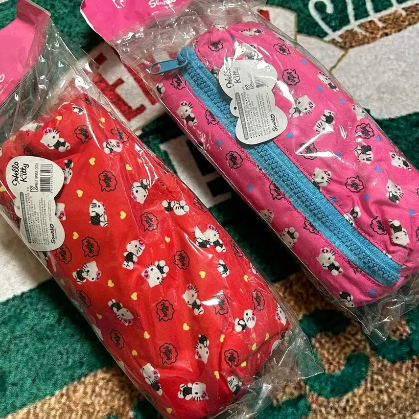 [BUNJANG] Vintage Hello Kitty Pencil Case Pouch / 고전문구 고전키티 헬로키티 필통 파우치 주머니