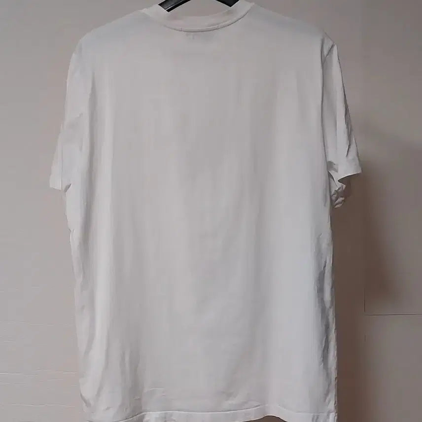 [BUNJANG] MSGM Round Cotton T-shirt (White) - Unisex / MSGM 라운드 면티 반팔티 M사이즈 남여공용