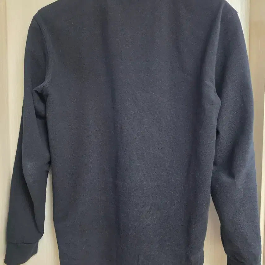 [BUNJANG] NINEZ Black Long Sleeve Polo Shirt L / NINEZ 블랙 긴팔 폴로 티셔츠 L