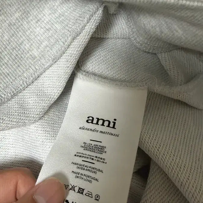 [BUNJANG] AMI Paris Logo Crewneck Sweatshirt / 아미 맨투맨