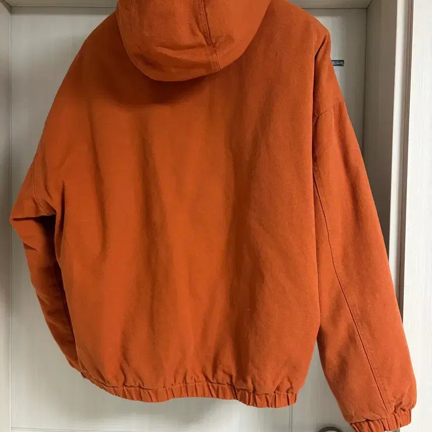 [BUNJANG] OBEY Vacant Hooded Work Jacket Orange/Purple XL / [XL] 오베이 베이컨트 후드 워크자켓 오렌지/퍼플