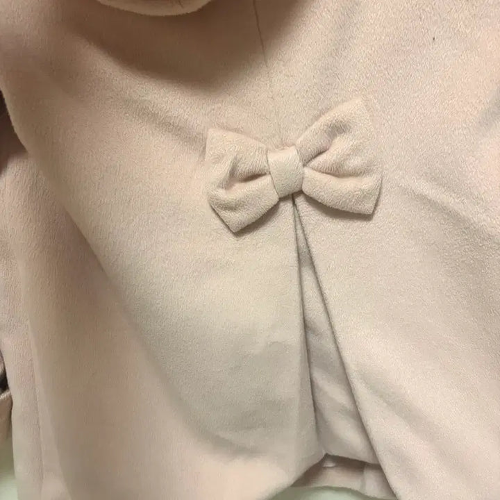 [BUNJANG] Caula Ivory Vintage Coat / 아이보리 코트 빈티지 의류 리본 caula
