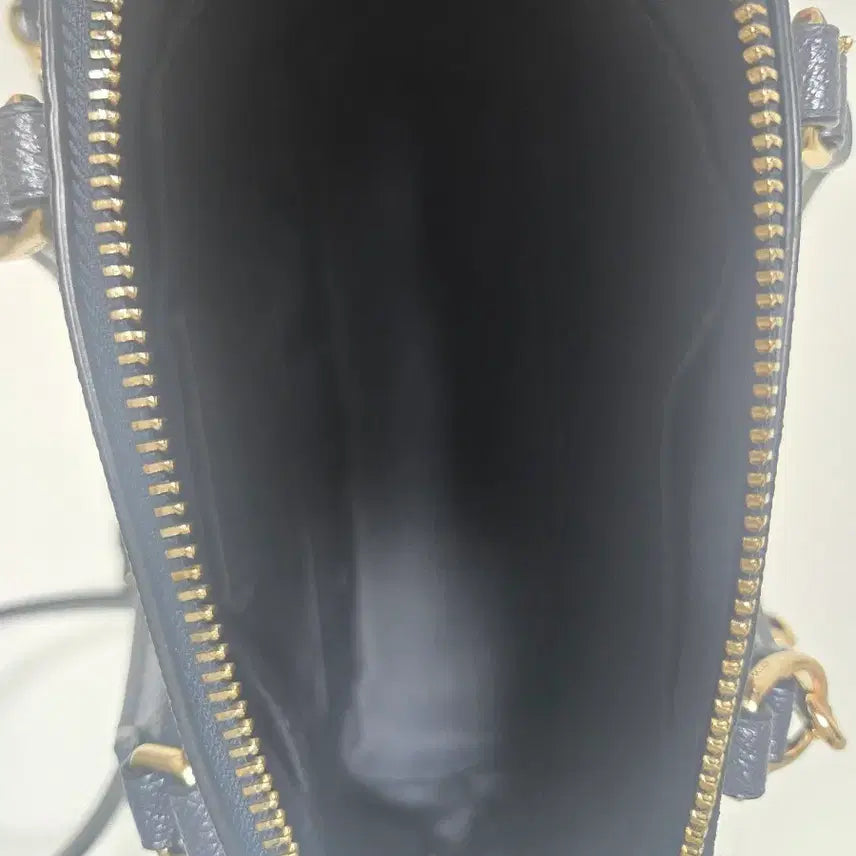 [BUNJANG] Coach Black Dome Tote Bag with Chain Strap / 코치 블랙 돔 토트백 체인 스트랩