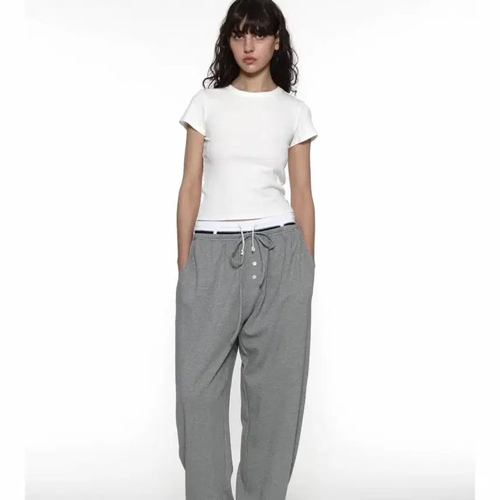 [BUNJANG] Partimento Melange Jogger Pants / 파르티멘토 조거팬츠(멜란지)