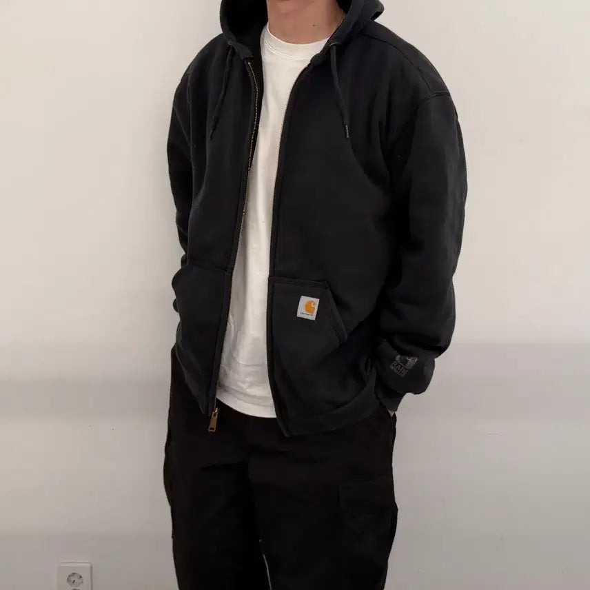 [BUNJANG] Carhartt Rain Defender Thermal Hoodie / 칼하트 레인디팬더 써멀 후드집업
