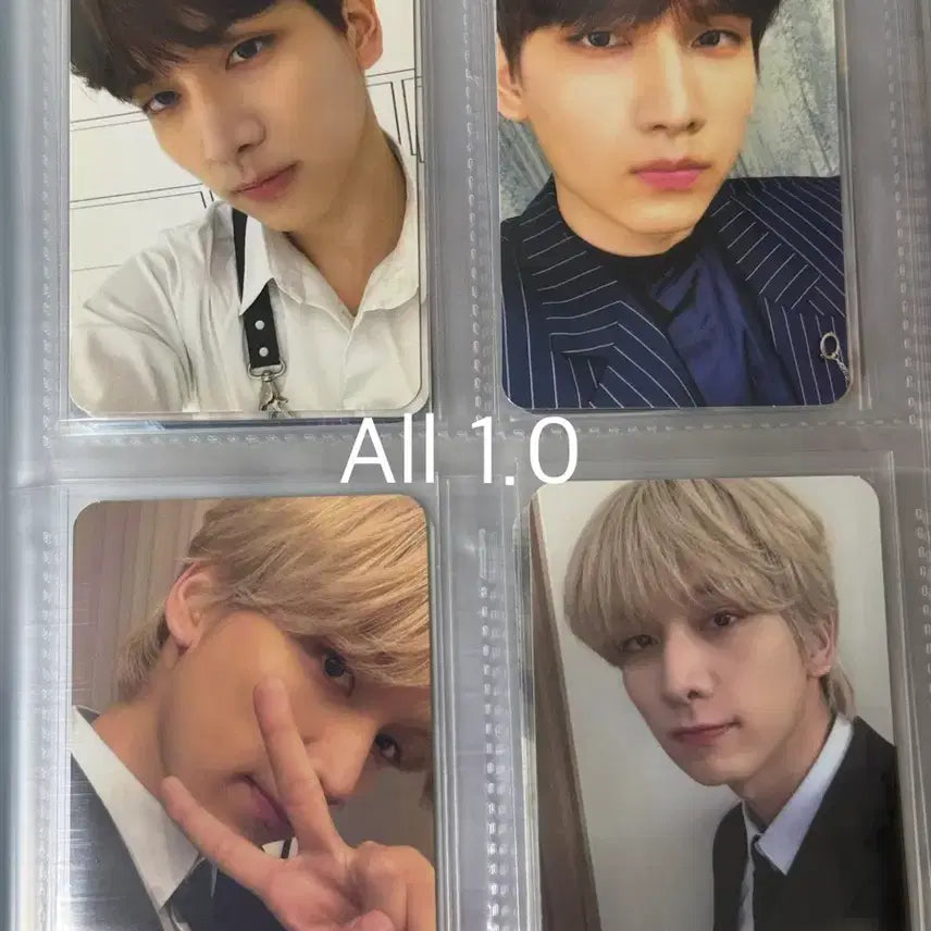 [BUNJANG] VIXX Hyuk Han Sanghyuk Photocard Bundle Set / 빅스 혁 한상혁 포카 포토카드 양도 판매 앨범 트레카 특전 미공포 향