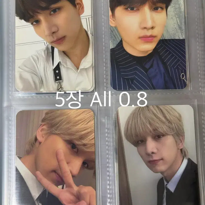 [BUNJANG] VIXX Hyuk Han Sanghyuk Photocard Bundle Set / 빅스 혁 한상혁 포카 포토카드 양도 판매 앨범 트레카 특전 미공포 향