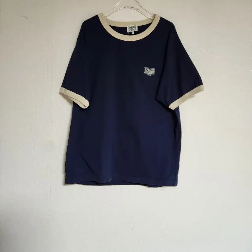 [BUNJANG] Marithe Francois Girbaud 2023 T-Shirt Navy / 마리떼프랑소와저버2023티셔츠100~105