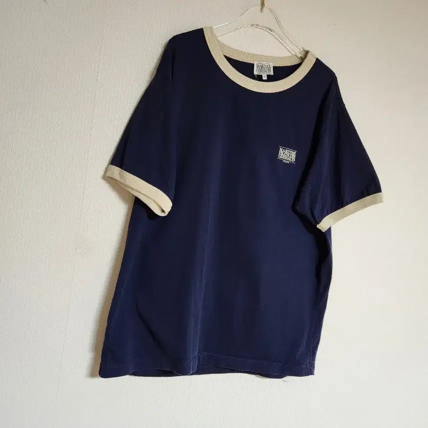 [BUNJANG] Marithe Francois Girbaud 2023 T-Shirt Navy / 마리떼프랑소와저버2023티셔츠100~105