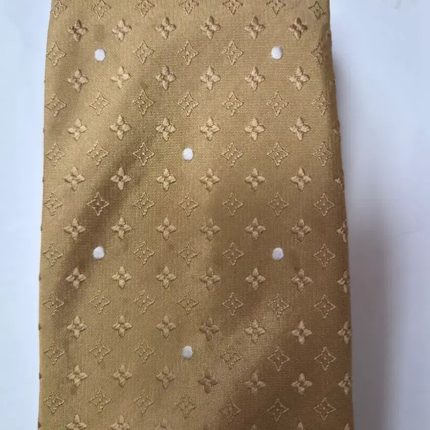 [BUNJANG] Louis Vuitton Monogram Silk Necktie / 루이비통 모노그램 실크 넥타이