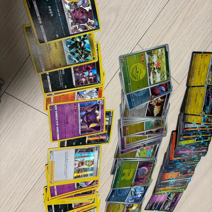 [BUNJANG] Pokemon Card Holo &amp; Rare Card Bundle Set (220 cards) / 전부레어) 포켓몬카드 몬스터볼 홀로카드.레어카드 등 220장 일괄