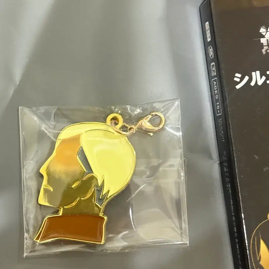 [BUNJANG] Attack on Titan Erwin Metal Silhouette Keychain / 메가박스 진격의 거인 실루엣 참 메탈 키링 엘빈 에르빈