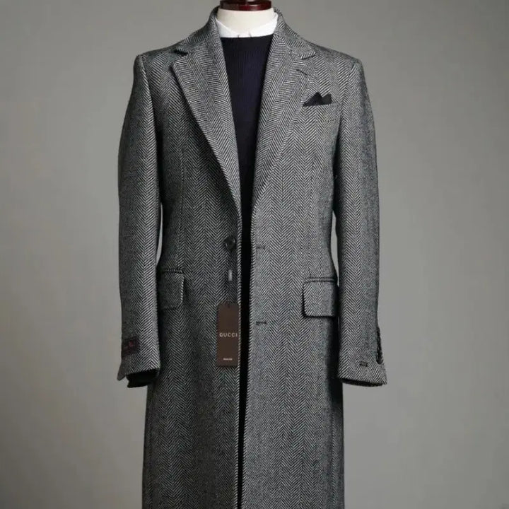 [BUNJANG] Gucci Herringbone Long Coat / 구찌 코트