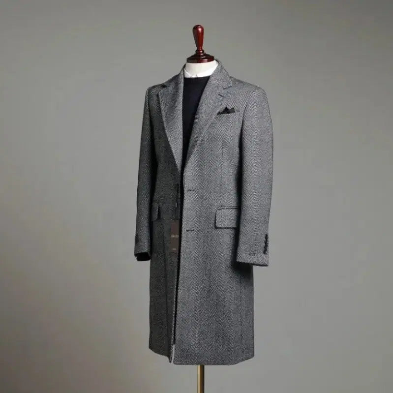 [BUNJANG] Gucci Herringbone Long Coat / 구찌 코트