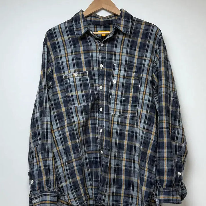 [BUNJANG] The Rescue Flannel Teddy Shirt / 더레스큐 플란넬 테디 셔츠