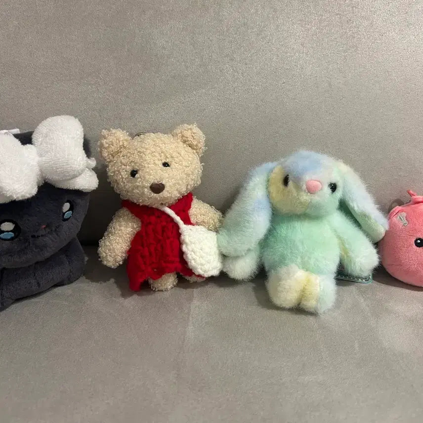 [BUNJANG] Bundle Set Keyring Plush Toy / 키링 인형 일괄 (새제품)