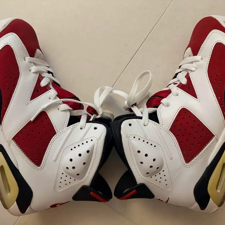 [BUNJANG] Nike Air Jordan 6 Carmine (2021) - Size 260 / [260] 2021 에어조던 6 카마인