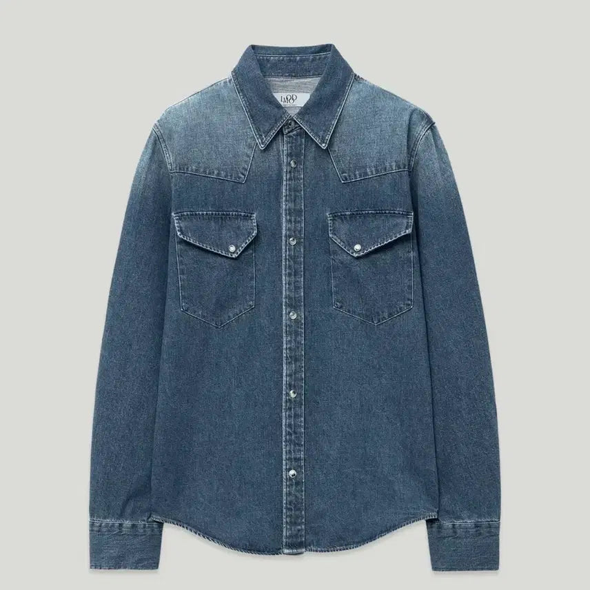 [BUNJANG] Elmood Denim Shirt / 엘무드 데님 셔츠 팝니다 (새상품)