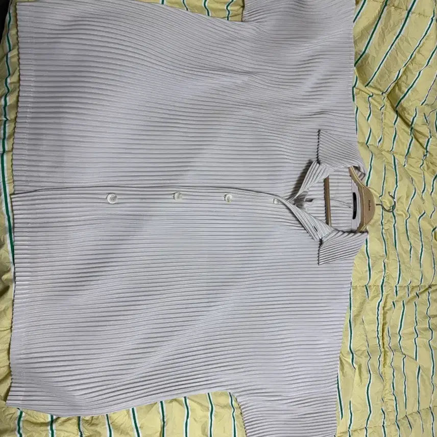 [SOLD OUT] 요이츠 플리츠 셔츠 XL 아이보리