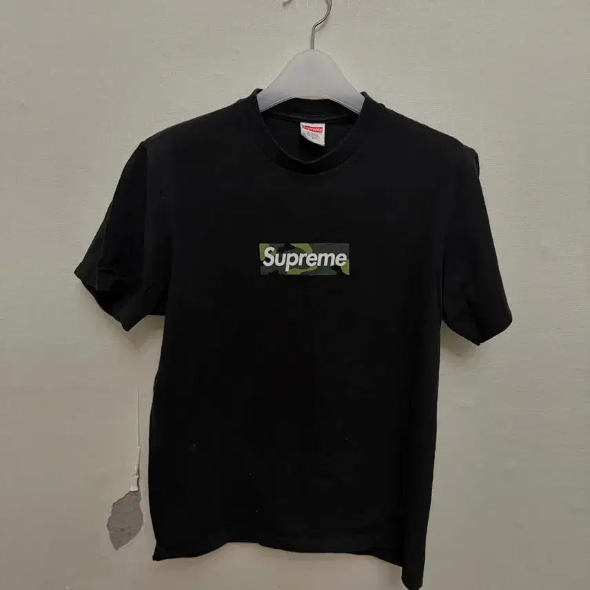 [BUNJANG] Supreme Box Logo T-Shirt Black / 슈프림 박스로고 티셔츠 블랙