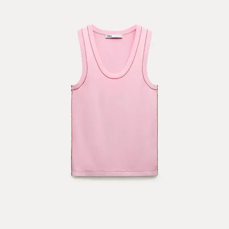 [BUNJANG] Zara Knit Sleeveless Top / ZARA자라 니트 탑(새상품)