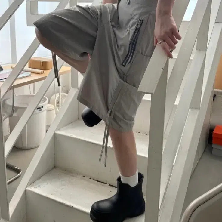 [BUNJANG] Leve Cargo Bermuda Shorts / 르에브 카고 쇼츠 버뮤다팬츠