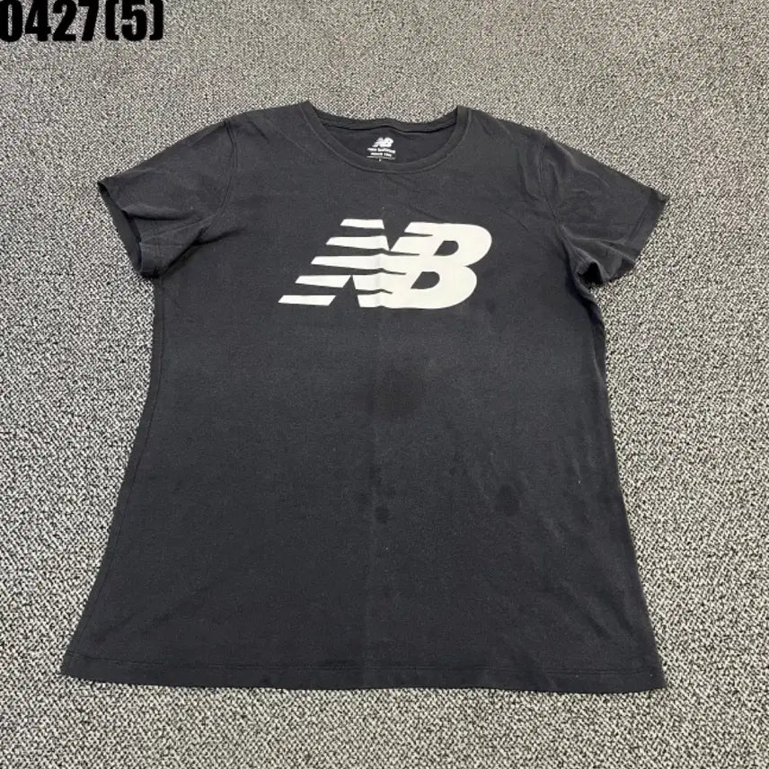 [BUNJANG] New Balance Short Sleeve T-Shirt Black L / 뉴발란스 반팔 티셔츠 블랙l 0427