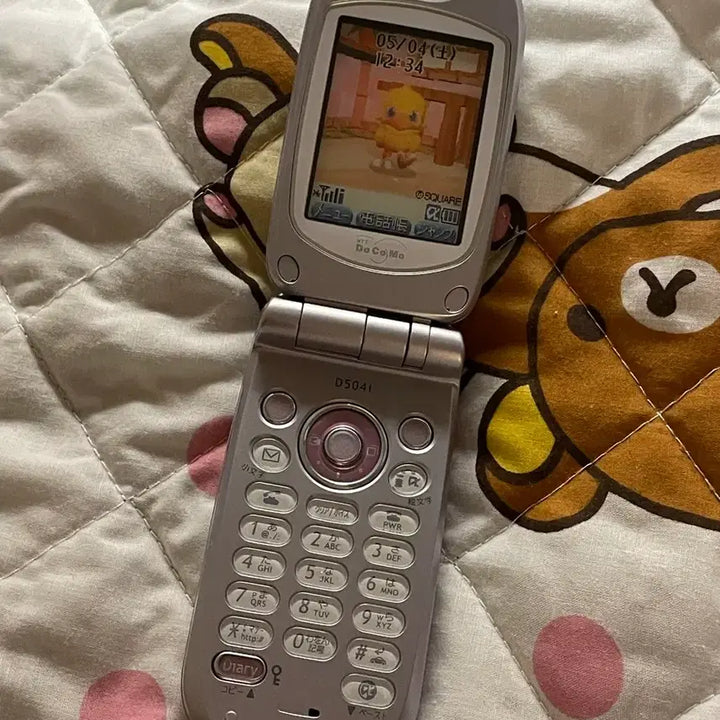 [BUNJANG] Pink Lilac Mockup Phone / 핑크 연보라 목업폰 목각폰 폴더폰
