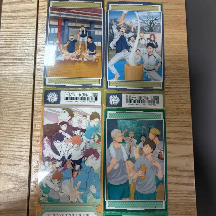 [SOLD OUT] 하이큐 비주얼 클리어 티켓카드 일괄 양도