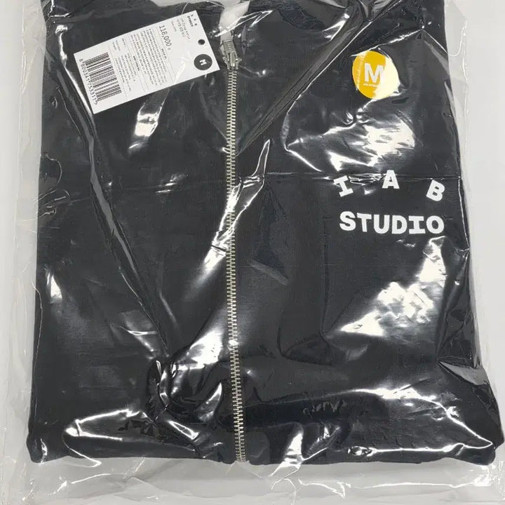 [BUNJANG] IAB Studio Hoodie Black M / 아이앱 스튜디오 후드집업 블랙