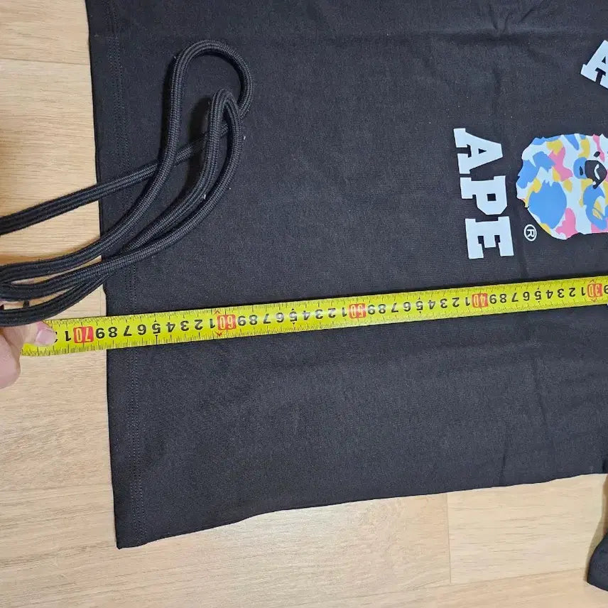 [BUNJANG] 베이프 A Bathing Ape 블랙 반팔티ㅡ새제품 / 베이프 A Bathing Ape 블랙 반팔티ㅡ새제품