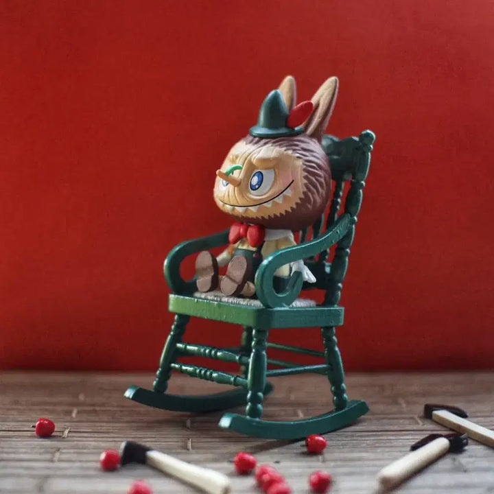 [BUNJANG] Labubu Pinocchio Figure / 라부부 피노키오 피규어 인형