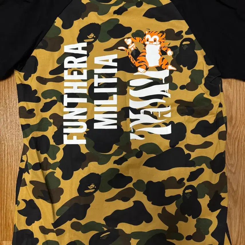 [BUNJANG] BAPE Camo Long Sleeve Shirt / 베이프 카모 롱슬리브