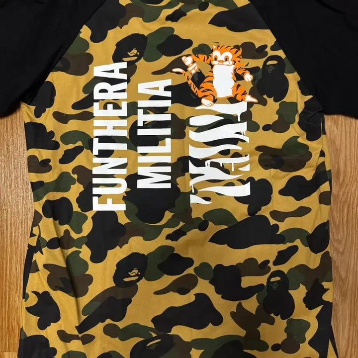 [BUNJANG] BAPE Camo Long Sleeve Shirt / 베이프 카모 롱슬리브