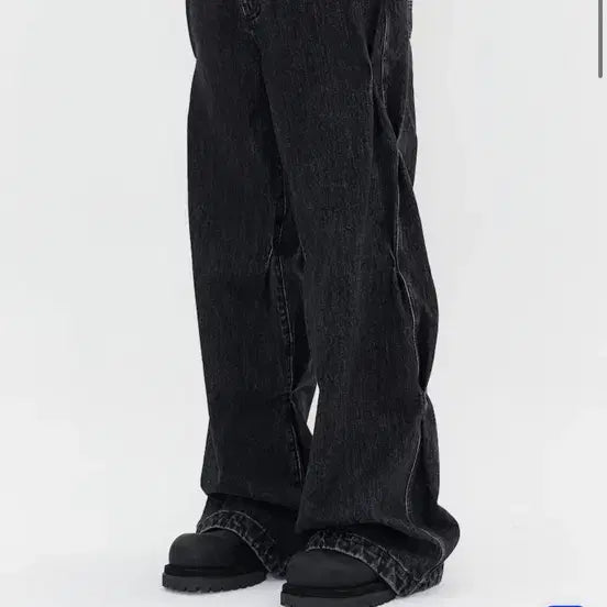 [BUNJANG] JUUN.J Black Denim Stitch Pants / (44 30size) 준지 JUUN.J 블랙 데님 스티치 팬츠 26ss