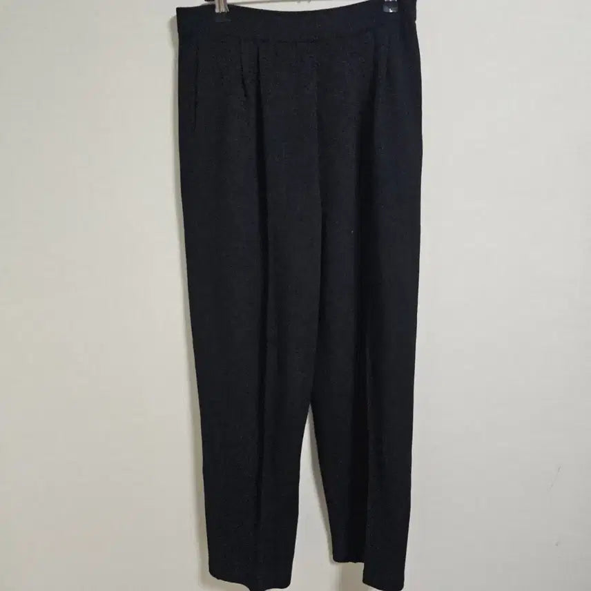 [BUNJANG] St. John Basics Wool Blend Knit Pants - Black / [정품] 세인트존(St. John) 베이직 울 니트 팬츠 - 블랙 66
