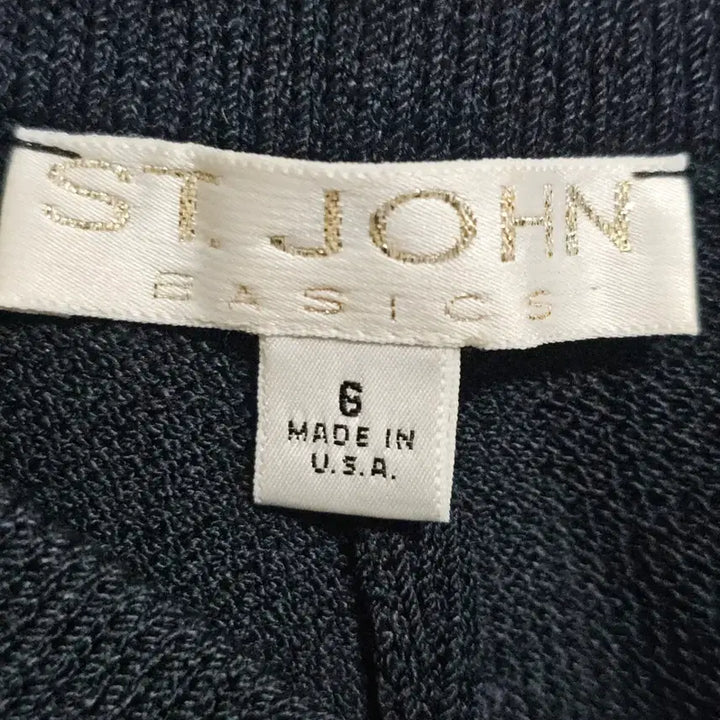 [BUNJANG] St. John Basics Wool Blend Knit Pants - Black / [정품] 세인트존(St. John) 베이직 울 니트 팬츠 - 블랙 66