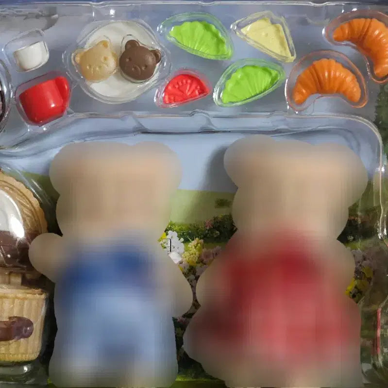 [BUNJANG] Sylvanian Families Picnic Lunch Set Accessories / 실바니안 피크닉 런치 세트 소품만 분철  비스킷곰 비스킷베어 남매