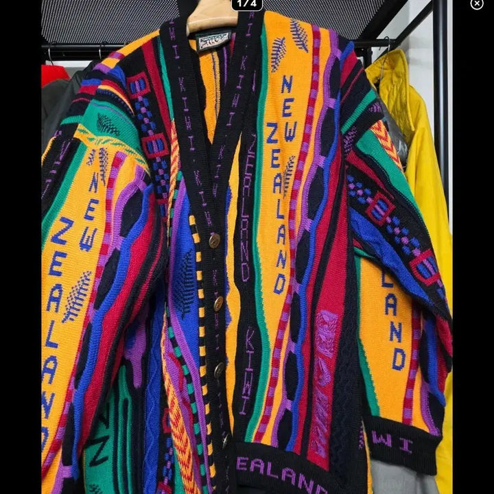[BUNJANG] coogi 스타딜 빈티지 가디건 / coogi 스타일 빈티지 가디건