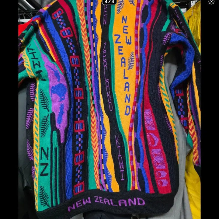 [BUNJANG] coogi 스타딜 빈티지 가디건 / coogi 스타일 빈티지 가디건