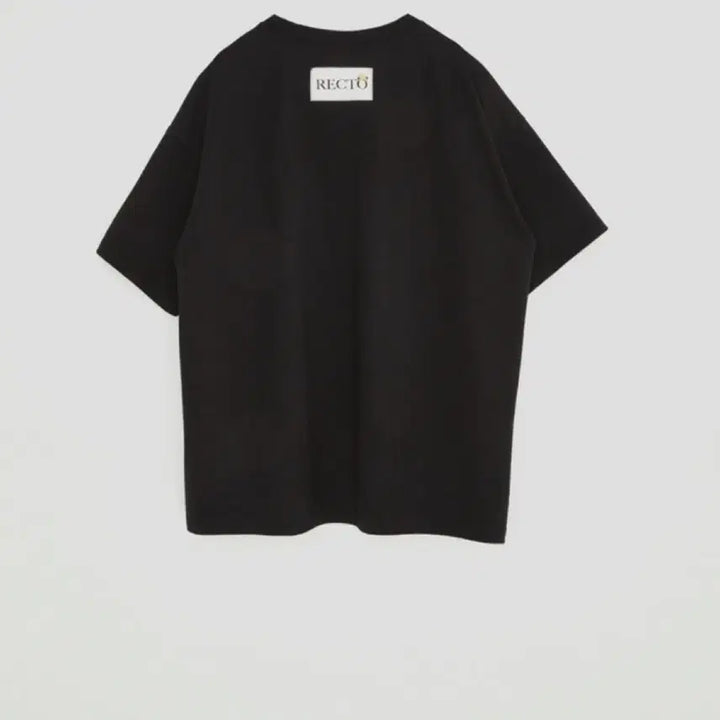 [BUNJANG] RECTO Compact Cotton Logo T-Shirt Black / [M] 23FW 렉토 컴팩트 코튼 로고 티셔츠 블랙 판매합니다.